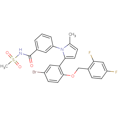 Chemical structure of BindingDB Monomer ID 50423127