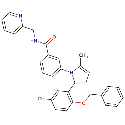 Chemical structure of BindingDB Monomer ID 50423157