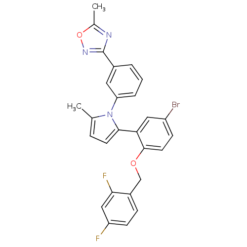 Chemical structure of BindingDB Monomer ID 50423162