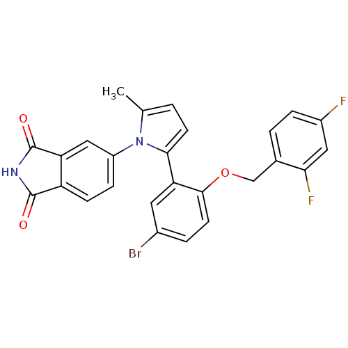 Chemical structure of BindingDB Monomer ID 50423163