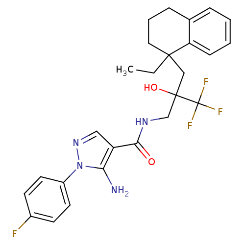 Chemical structure of BindingDB Monomer ID 50423192