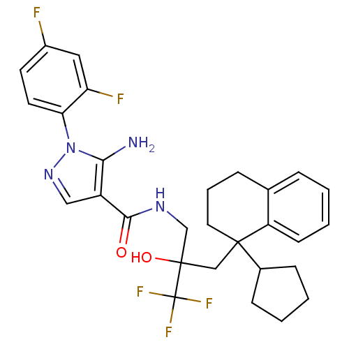 Chemical structure of BindingDB Monomer ID 50423196