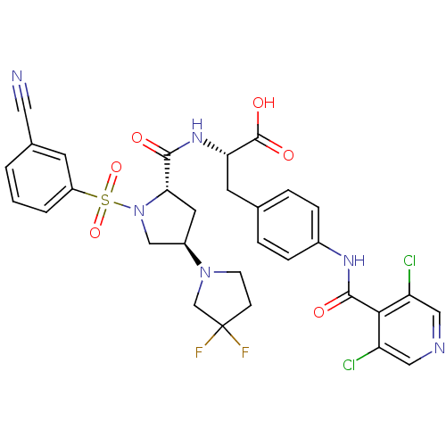 Chemical structure of BindingDB Monomer ID 50423692