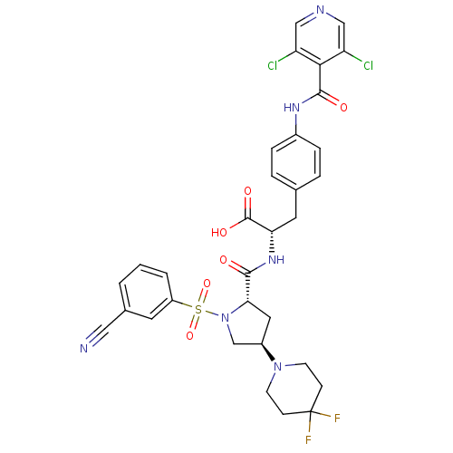 Chemical structure of BindingDB Monomer ID 50423696