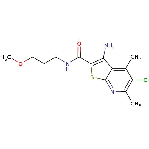 Chemical structure of BindingDB Monomer ID 50423936