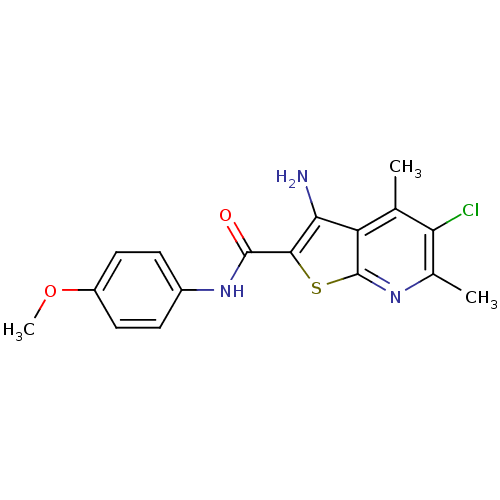 Chemical structure of BindingDB Monomer ID 50423944