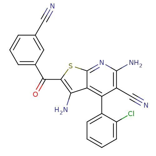 Chemical structure of BindingDB Monomer ID 50424222