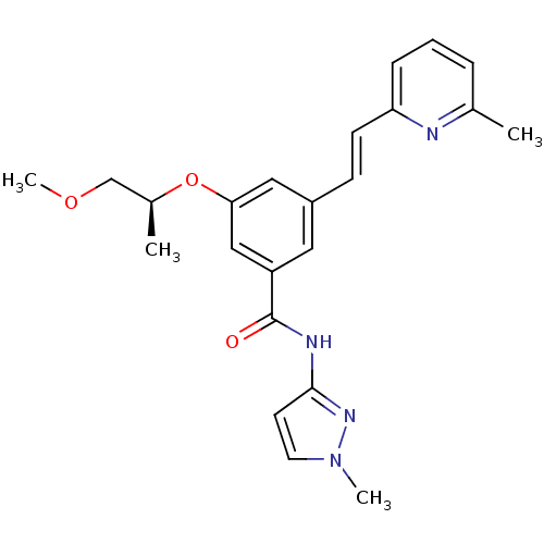 Chemical structure of BindingDB Monomer ID 50424370