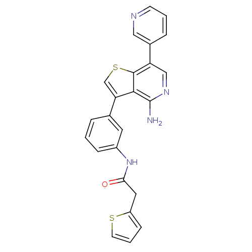 Chemical structure of BindingDB Monomer ID 50424405