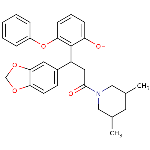 Chemical structure of BindingDB Monomer ID 50424524