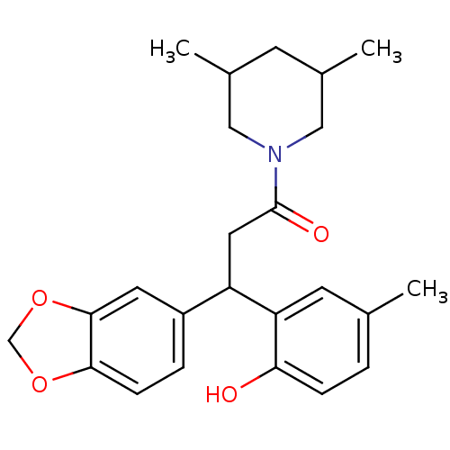 Chemical structure of BindingDB Monomer ID 50424525