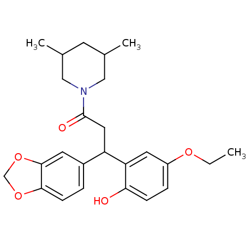 Chemical structure of BindingDB Monomer ID 50424528