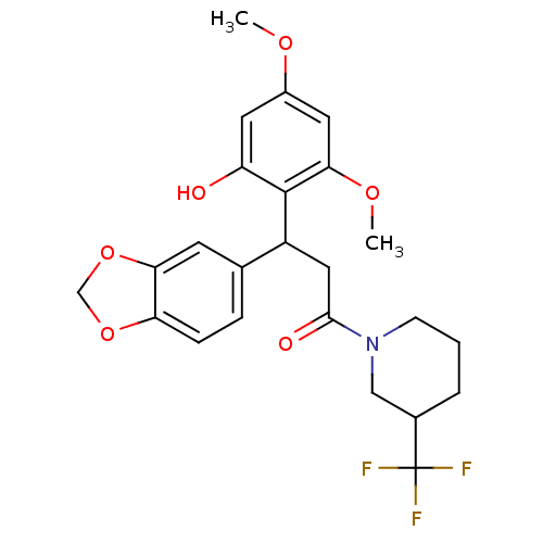 Chemical structure of BindingDB Monomer ID 50424530