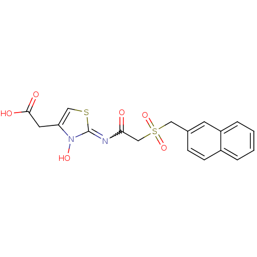 Chemical structure of BindingDB Monomer ID 50424584