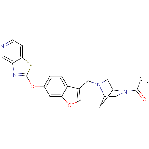 Chemical structure of BindingDB Monomer ID 50425156