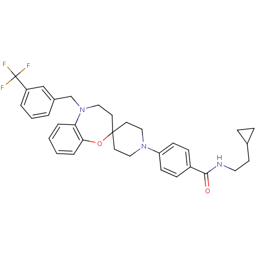 Chemical structure of BindingDB Monomer ID 50425264