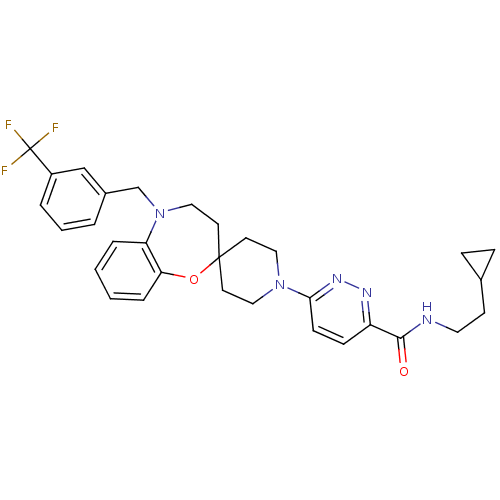 Chemical structure of BindingDB Monomer ID 50425266