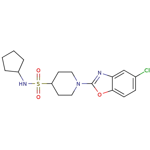 Chemical structure of BindingDB Monomer ID 50425334