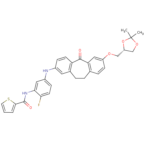 Chemical structure of BindingDB Monomer ID 50425349