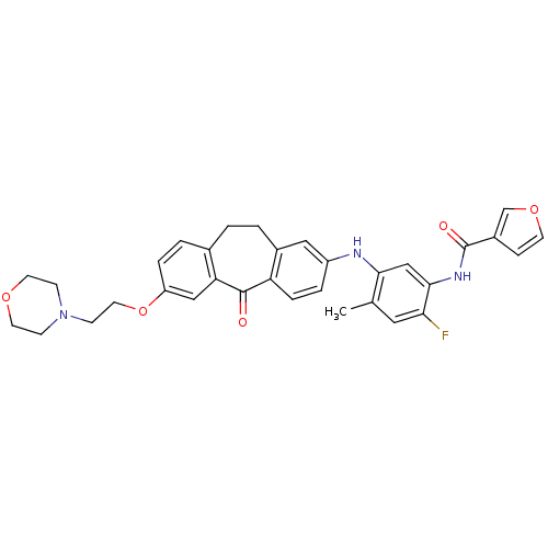 Chemical structure of BindingDB Monomer ID 50425355