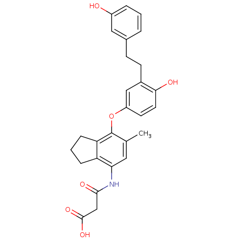 Chemical structure of BindingDB Monomer ID 50425394
