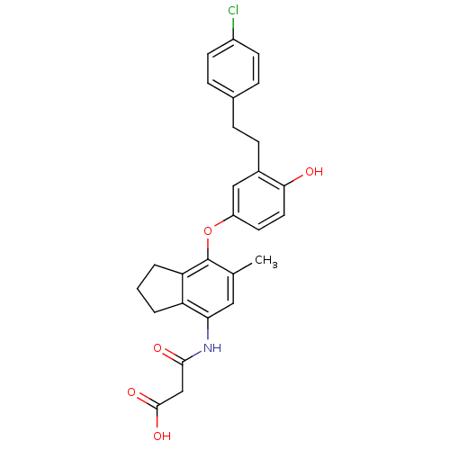 Chemical structure of BindingDB Monomer ID 50425396