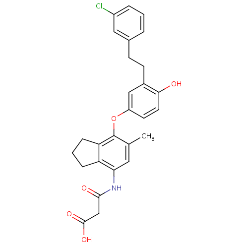 Chemical structure of BindingDB Monomer ID 50425397