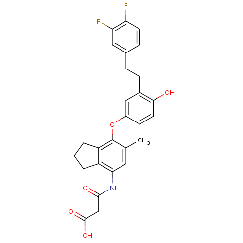 Chemical structure of BindingDB Monomer ID 50425399