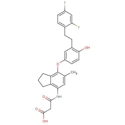 Chemical structure of BindingDB Monomer ID 50425400
