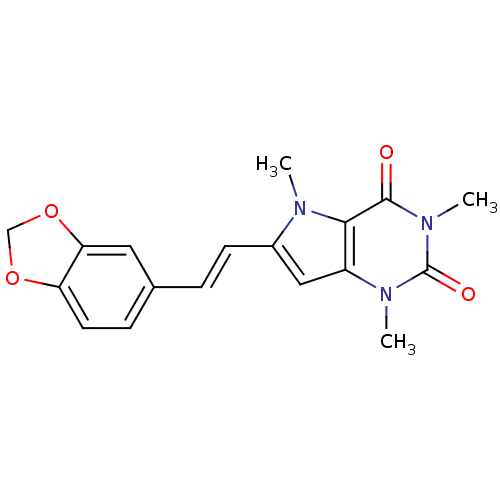 Chemical structure of BindingDB Monomer ID 50425507