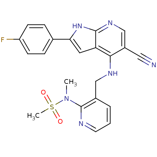 Chemical structure of BindingDB Monomer ID 50425673