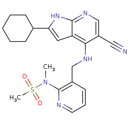 Chemical structure of BindingDB Monomer ID 50425682
