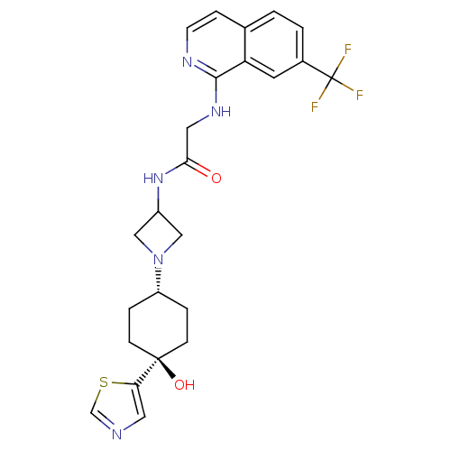 Chemical structure of BindingDB Monomer ID 50425709