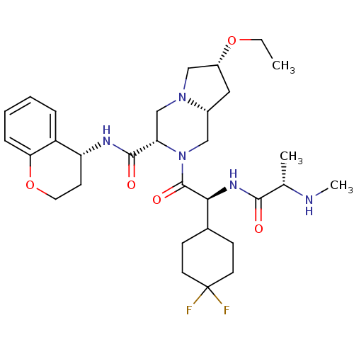 Chemical structure of BindingDB Monomer ID 50425719