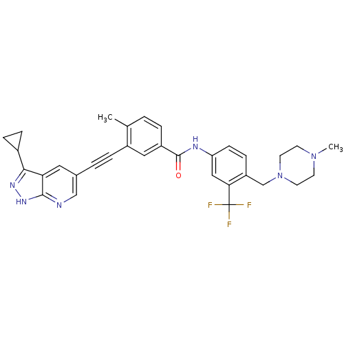 Chemical structure of BindingDB Monomer ID 50425786