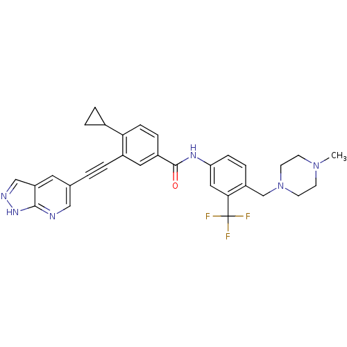 Chemical structure of BindingDB Monomer ID 50425789