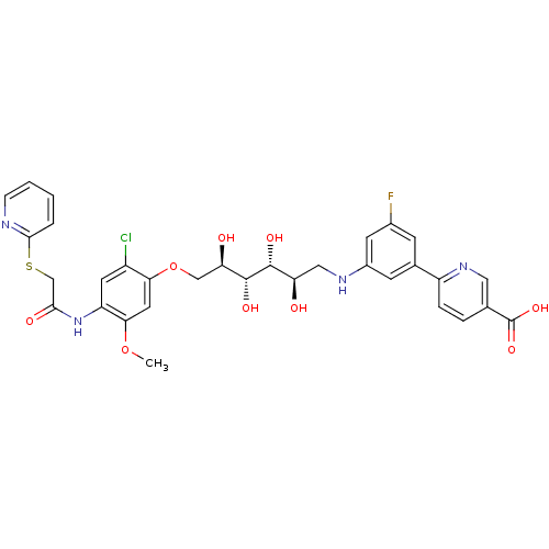 Chemical structure of BindingDB Monomer ID 50425794