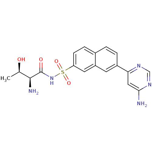 Chemical structure of BindingDB Monomer ID 50426184
