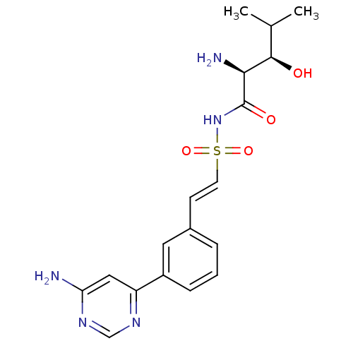 Chemical structure of BindingDB Monomer ID 50426193