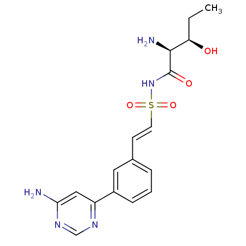Chemical structure of BindingDB Monomer ID 50426194