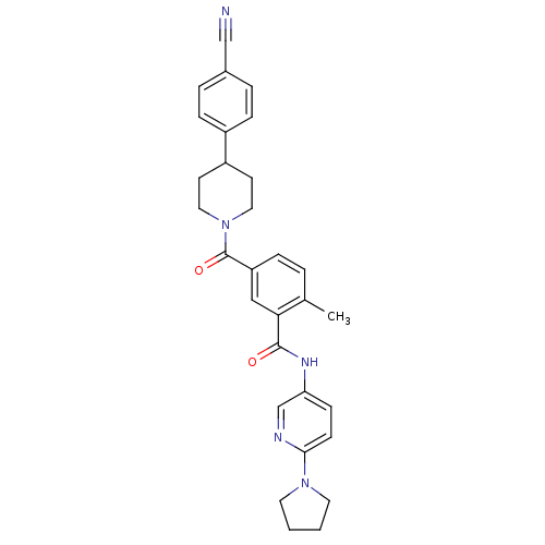Chemical structure of BindingDB Monomer ID 50426447