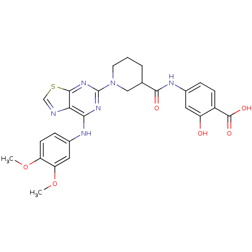 Chemical structure of BindingDB Monomer ID 50426527