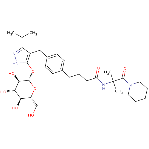 Chemical structure of BindingDB Monomer ID 50426893