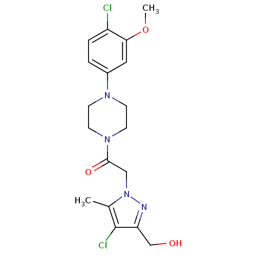 Chemical structure of BindingDB Monomer ID 50427074