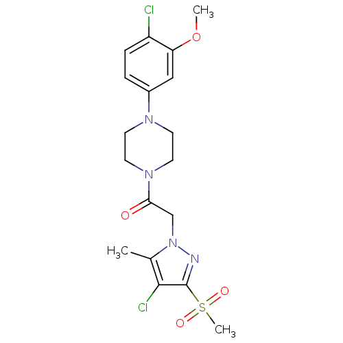 Chemical structure of BindingDB Monomer ID 50427076