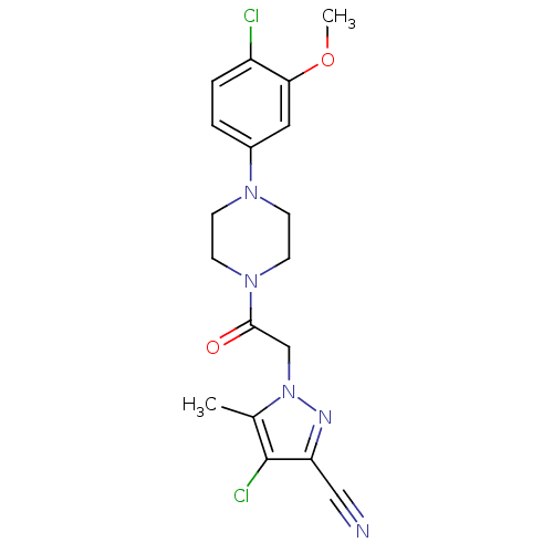 Chemical structure of BindingDB Monomer ID 50427077