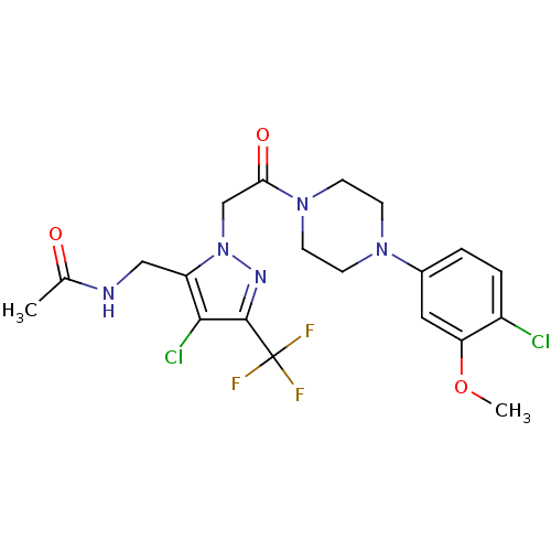 Chemical structure of BindingDB Monomer ID 50427083