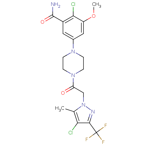 Chemical structure of BindingDB Monomer ID 50427101