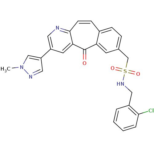 Chemical structure of BindingDB Monomer ID 50427156