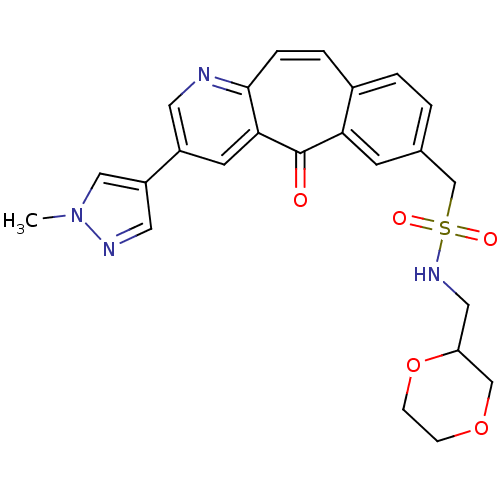 Chemical structure of BindingDB Monomer ID 50427163